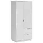 Möbelix Drehtürenschrank B: 94 cm Forn Weiß