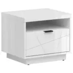 M&ouml;belix Nachtk&auml;stchen Wei&szlig; H: 42,5 Cm Forn