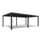 Möbelix Pergola Deluxe Plus 800x400cm Wetterfest, Gartenpavillon