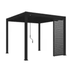Möbelix Pergola-seitenteil 93x235x10cm Wetterfest