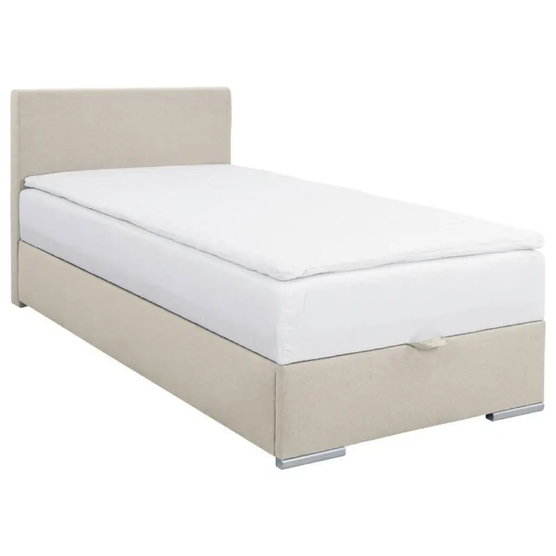 Polsterbett Mit Matratze 100x200 Cosi Sandfarben