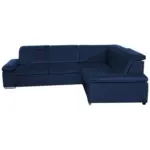 Möbelix Eckschlafsofa Darby Dunkelblau S: 268/218 cm