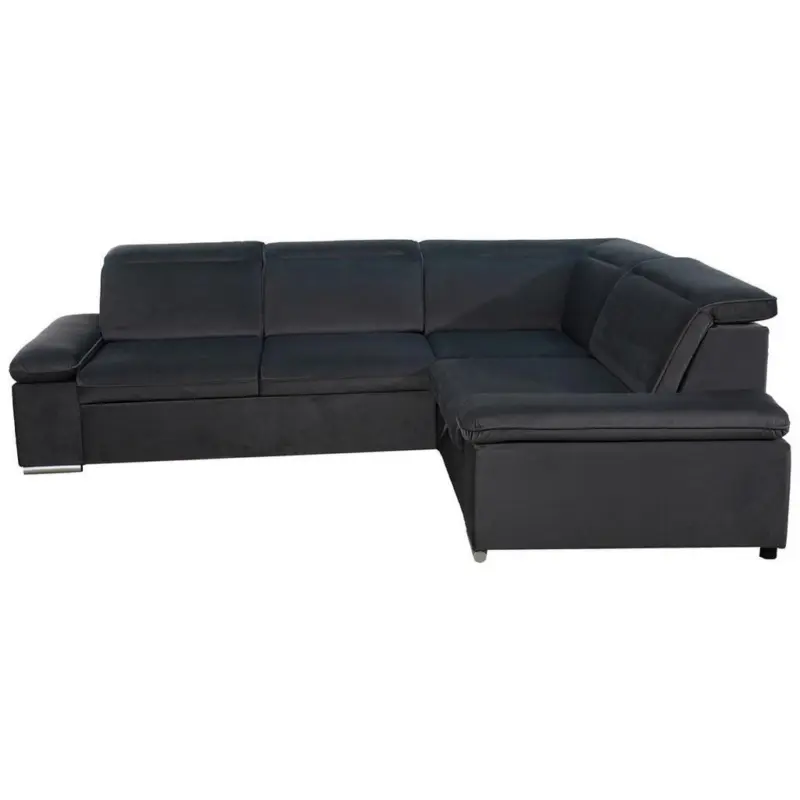 Eckschlafsofa Darby Grau S: 268/218 cm