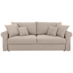 Möbelix Schlafsofa Zoya Beige B: 239 cm