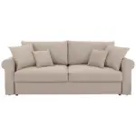 Möbelix Schlafsofa Zoya Beige B: 239 cm