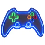 Möbelix Led-wandleuchte Neon-gamer 1-Flammig Weiß Neon