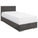Möbelix Polsterbett Mit Topper 100x200 Cm Cosi 100 Anthrazit