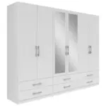 Möbelix Drehtürenschrank mit Schubladen 270 cm Herford