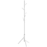Möbelix Kleiderständer Nadja Weiß 8 Haken H: 48 Cm