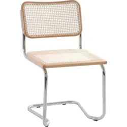 Schwingstuhl Holm Beige / Naturfarben