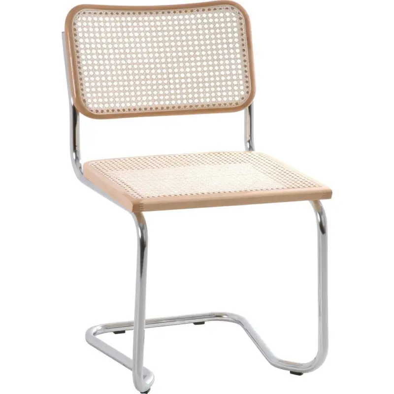 Schwingstuhl Holm Beige / Naturfarben