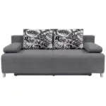 Möbelix 3-Sitzer-Sofa Mit Schlaffunktion Kinga IIi Grau