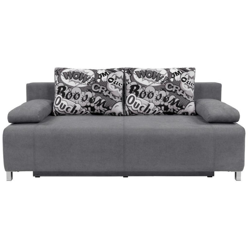 3-Sitzer-Sofa Mit Schlaffunktion Kinga IIi Grau