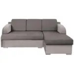 Möbelix Eckschlafsofa Merin Taupe S: 205/139 cm