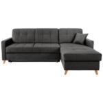 Möbelix Eckschlafsofa Lars Grau S: 223/161 Cm