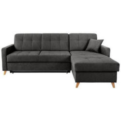 Eckschlafsofa Lars Grau S: 223/161 cm