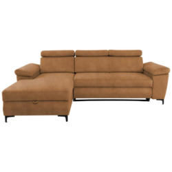 Eckschlafsofa Santi Bernsteinfarben S: 176/258 cm