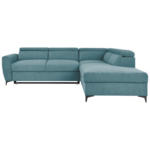 Möbelix Ecksofa Lapis Petrol S: 255/217 cm