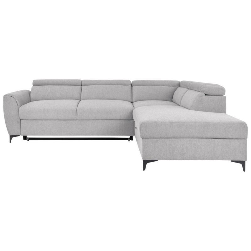 Ecksofa Lapis Hellgrau S: 255/217 cm