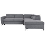 Möbelix Ecksofa Lapis Dunkelgrau S: 255/217 cm