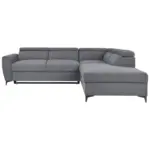 M&ouml;belix Ecksofa Lapis Dunkelgrau S: 255/217 cm