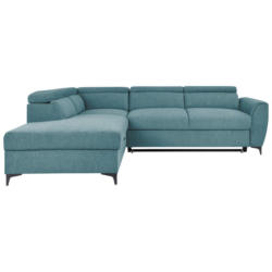 Ecksofa Lapis Petrol S: 217/255 cm