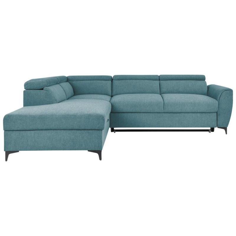 Ecksofa Lapis Petrol S: 217/255 cm