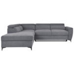 Möbelix Ecksofa mit Bettkasten Lapis Velours Creme