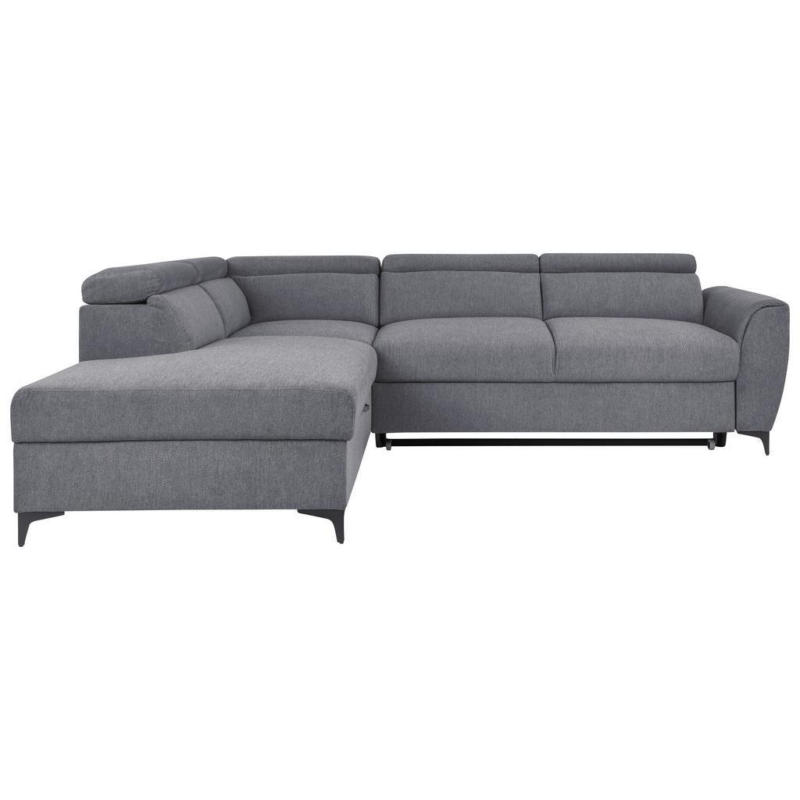 Ecksofa mit Bettkasten Lapis Velours Creme