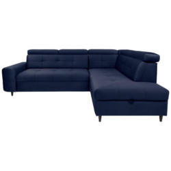 Eckschlafsofa Matras Dunkelblau S: 205/263 cm