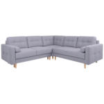 Möbelix Eckschlafsofa Noret Graublau S: 242/242 cm