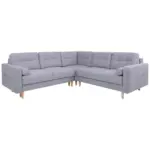 Möbelix Eckschlafsofa Noret Graublau S: 242/242 cm