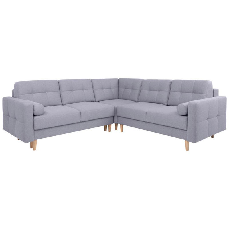 Eckschlafsofa Noret Graublau S: 242/242 cm