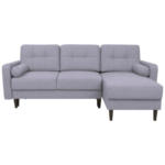 Möbelix Eckschlafsofa Noret Graublau S: 223/157 cm