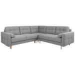 Möbelix Eckschlafsofa Noret Hellgrau S: 242/242 cm