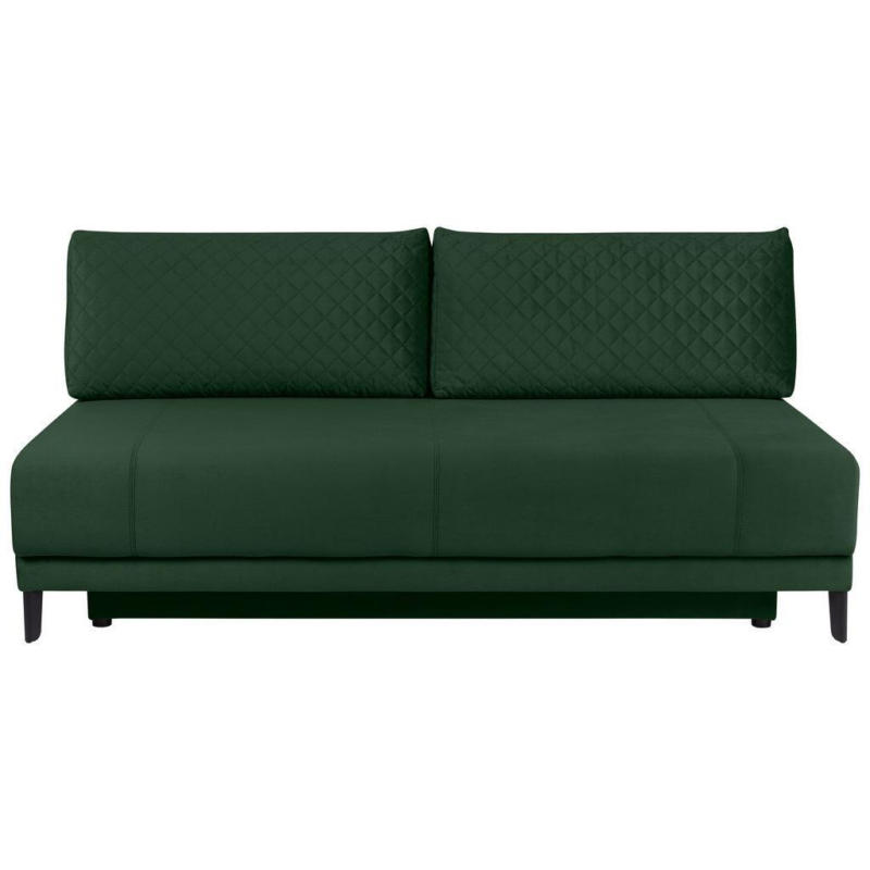 Schlafsofa Sentila Dunkelgrün B: 198 cm