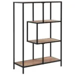 Möbelix Raumteiler Lilli 77 cm Eichefarben / Schwarz