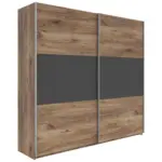 Möbelix Schwebetürenschrank 218 Cm Saturn Weiß Dekor