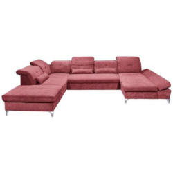 Ecksofa Melfi Beere U: 245 cm