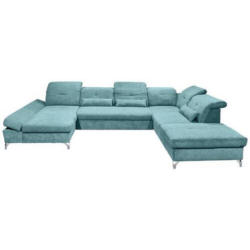 Ecksofa Melfi Türkis U: 168 cm