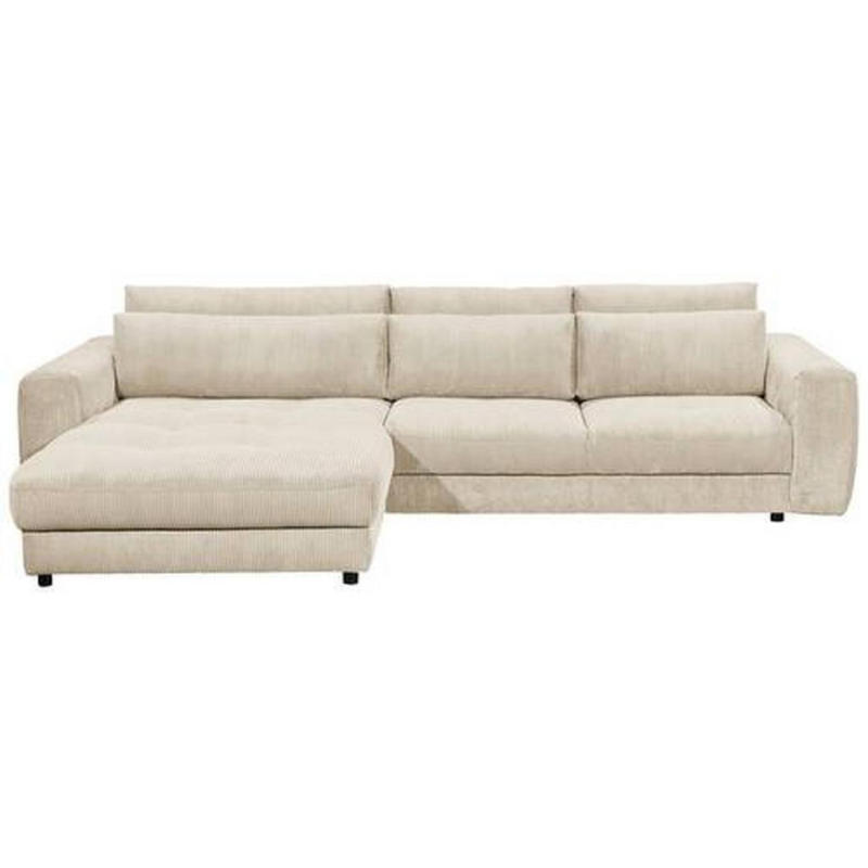 Ecksofa Barura 2s. Urc Creme S: 194/333 cm