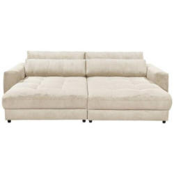 Ecksofa Barura Loveseat Creme B: 292 cm