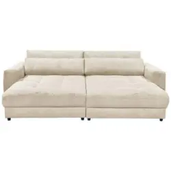 Ecksofa Barura Loveseat Creme B: 292 Cm