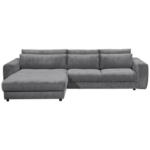 Möbelix Ecksofa Barura 2s. Urc Anthrazit S: 194/333 cm