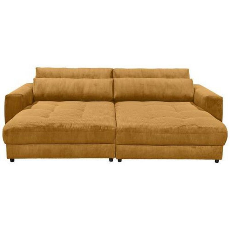 Big Sofa Barura Loveseat Gelb Cord