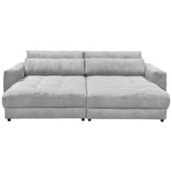 Ecksofa Barura Loveseat Hellgrau B: 292 Cm