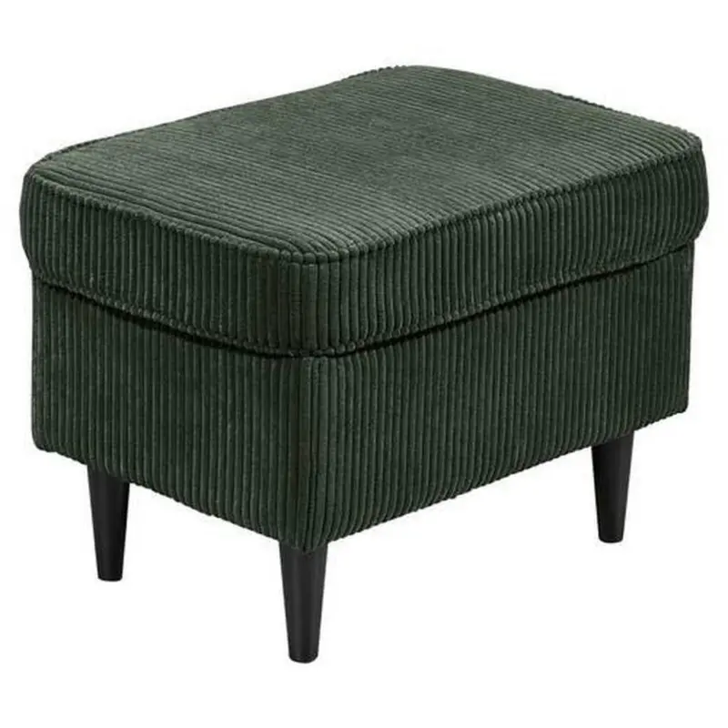 Hocker Oskar Dunkelgr&uuml;n H: 43 cm