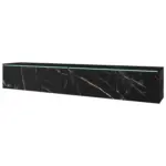 Möbelix TV-Lowboard B: 180 cm Steinoptik mit Beleuchtung