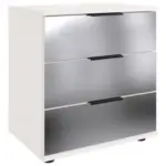 Möbelix Nachkästchen Weiß H: 58 Cm Saigon