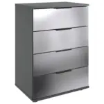 Möbelix Nachkästchen Graphitfarben H: 74 Cm Saigon